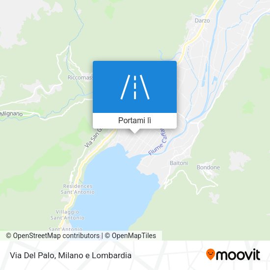 Mappa Via Del Palo
