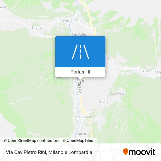 Mappa Via Cav.Pietro Rini