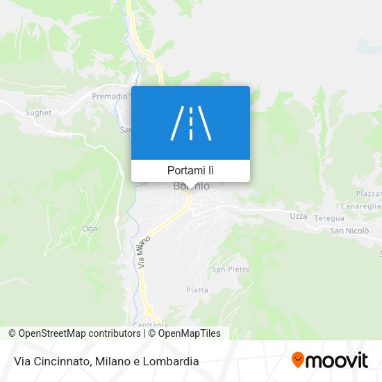 Mappa Via Cincinnato