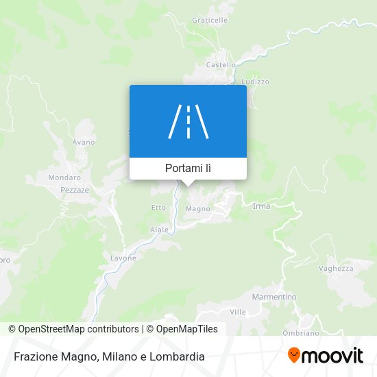 Mappa Frazione Magno