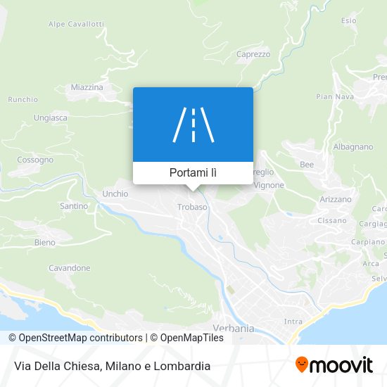 Mappa Via Della Chiesa