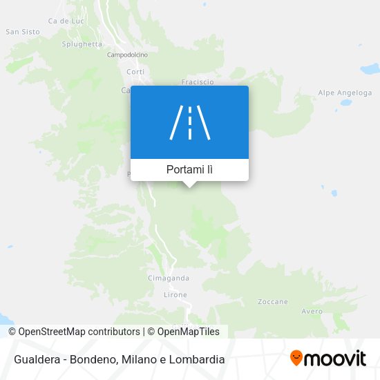Mappa Gualdera - Bondeno