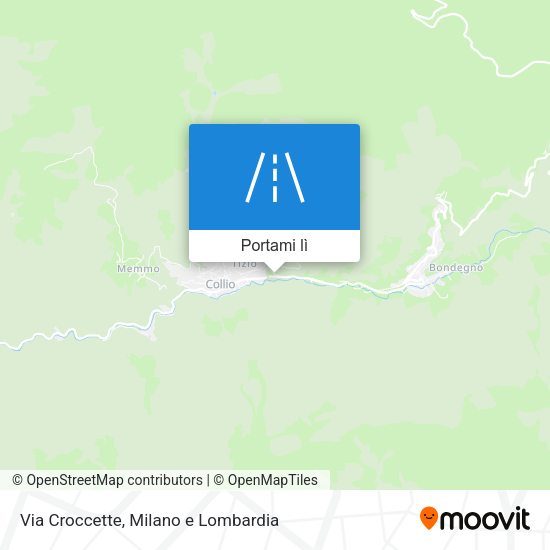 Mappa Via Croccette