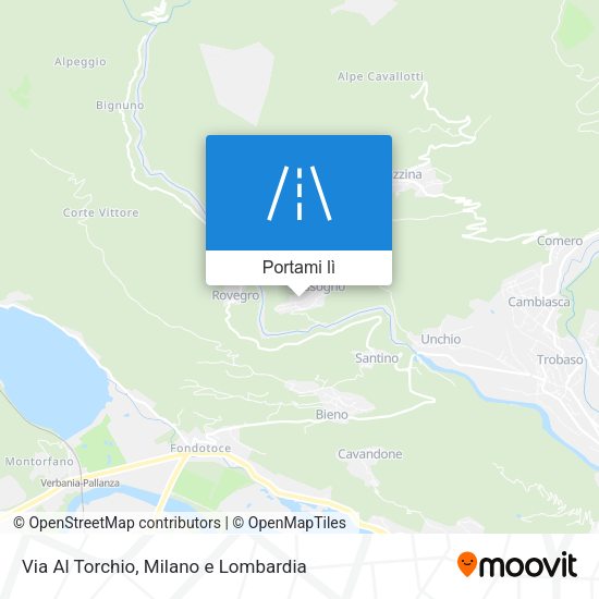 Mappa Via Al Torchio