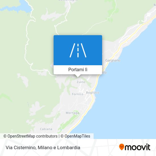 Mappa Via Cisternino