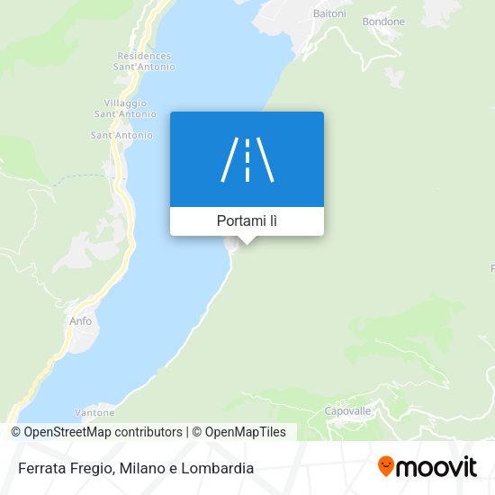 Mappa Ferrata Fregio