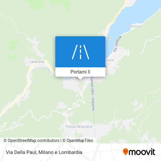 Mappa Via Della Paul