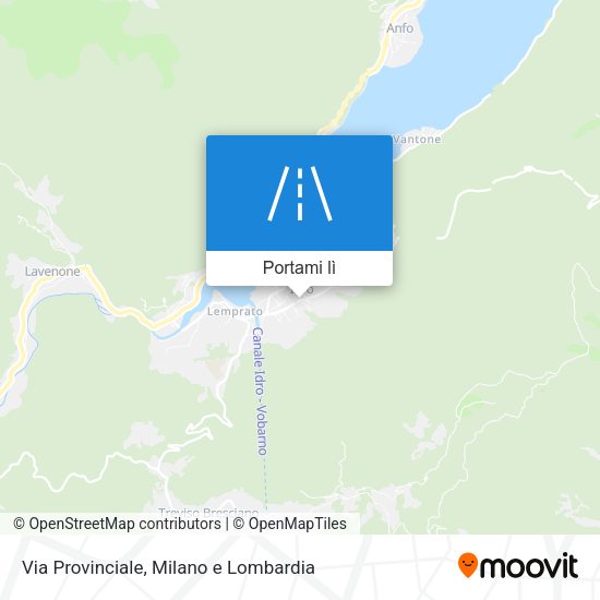 Mappa Via Provinciale