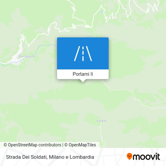 Mappa Strada Dei Soldati