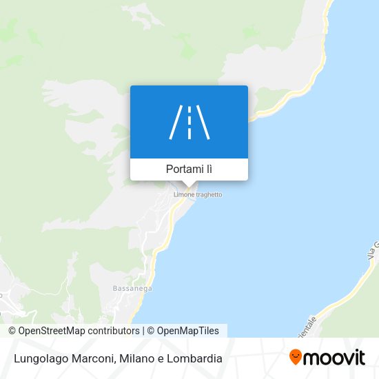 Mappa Lungolago Marconi