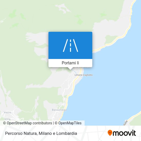 Mappa Percorso Natura