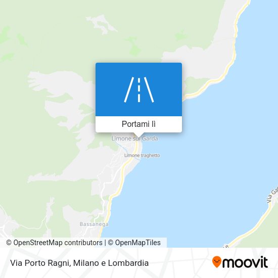 Mappa Via Porto Ragni