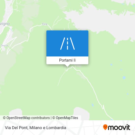 Mappa Via Del Pont