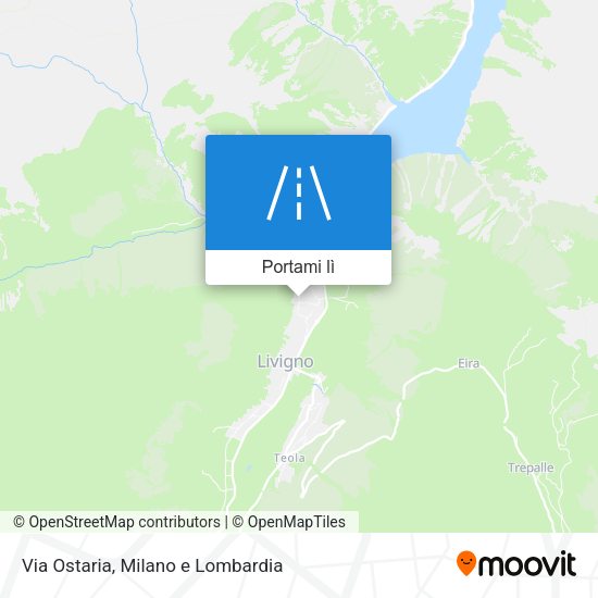 Mappa Via Ostaria