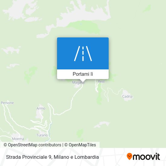 Mappa Strada Provinciale 9