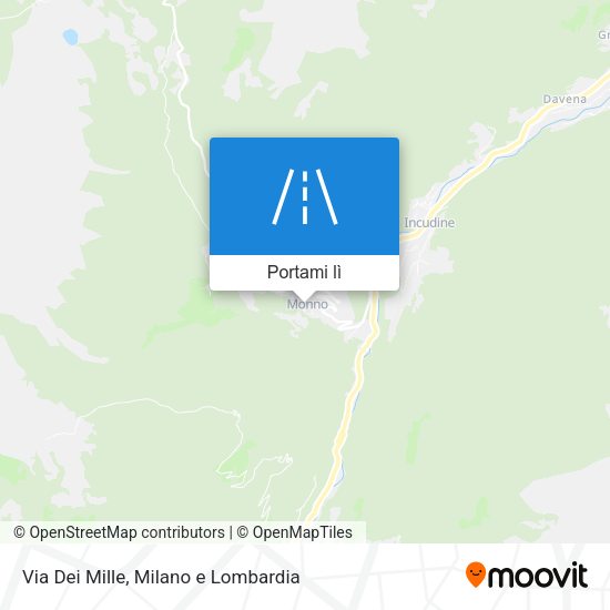 Mappa Via Dei Mille