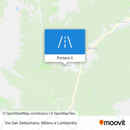 Mappa Via San Sebastiano