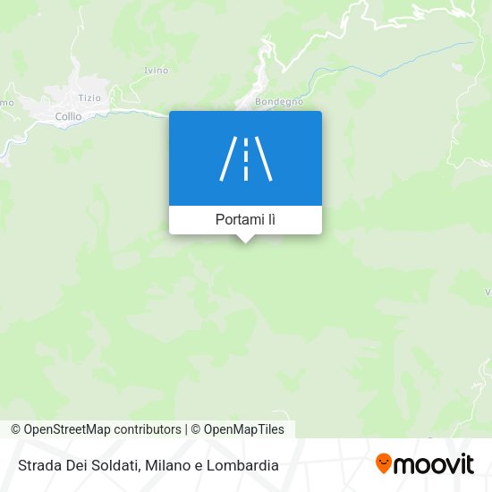 Mappa Strada Dei Soldati