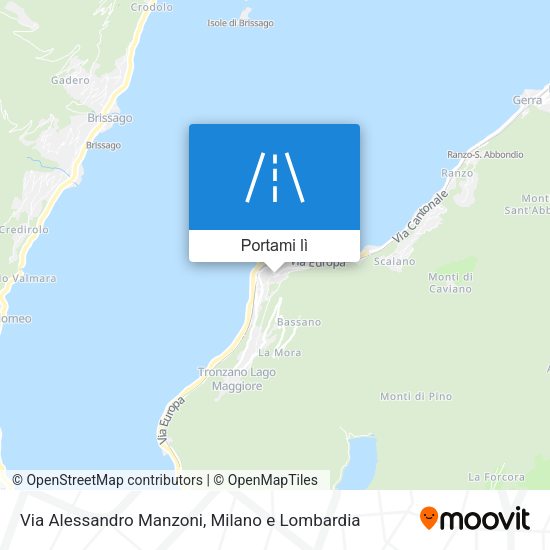 Mappa Via Alessandro Manzoni