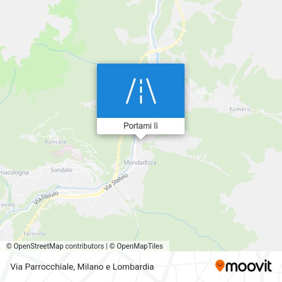 Mappa Via Parrocchiale