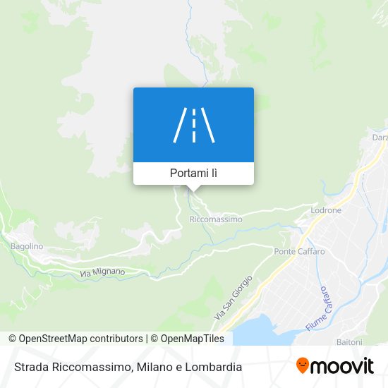 Mappa Strada Riccomassimo