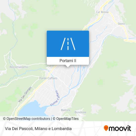 Mappa Via Dei Pascoli