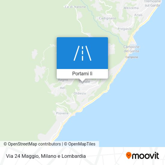 Mappa Via 24 Maggio