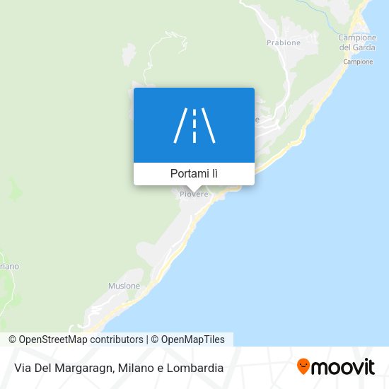 Mappa Via Del Margaragn