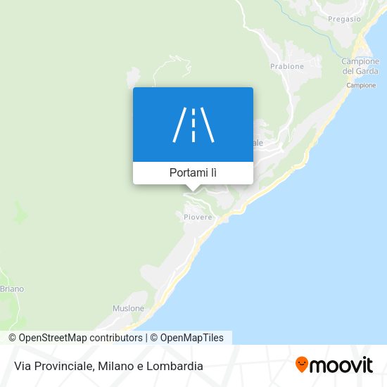 Mappa Via Provinciale