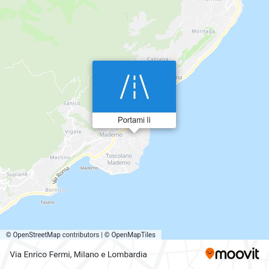 Mappa Via Enrico Fermi
