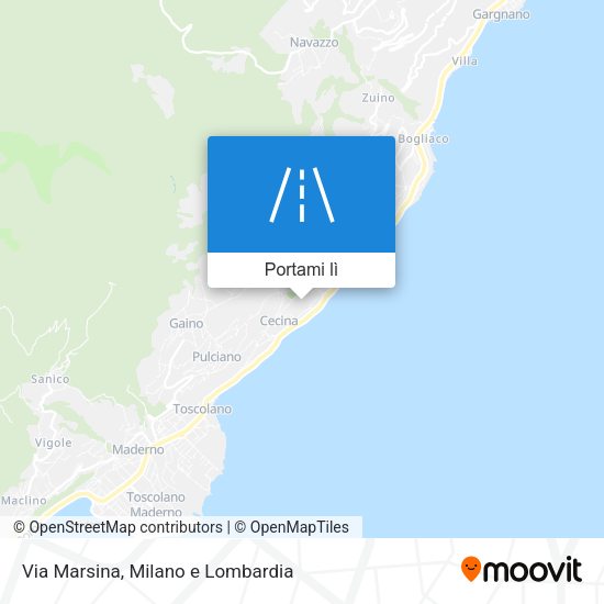 Mappa Via Marsina