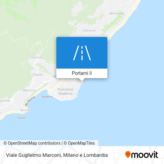 Mappa Viale Guglielmo Marconi