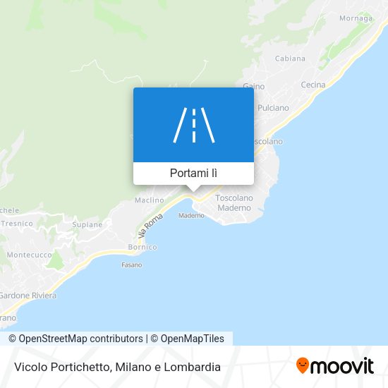 Mappa Vicolo Portichetto