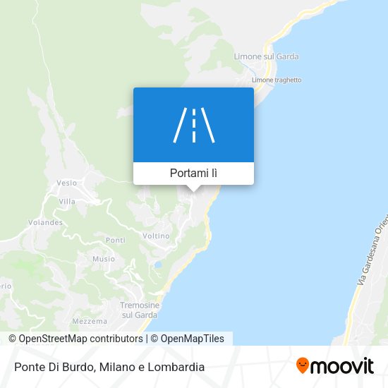 Mappa Ponte Di Burdo
