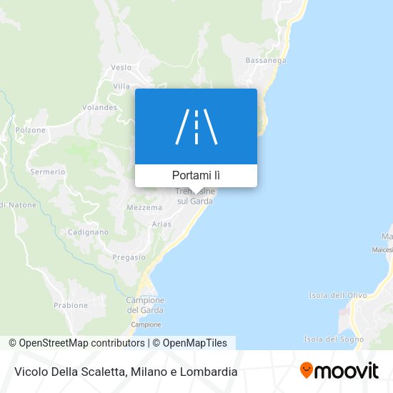 Mappa Vicolo Della Scaletta