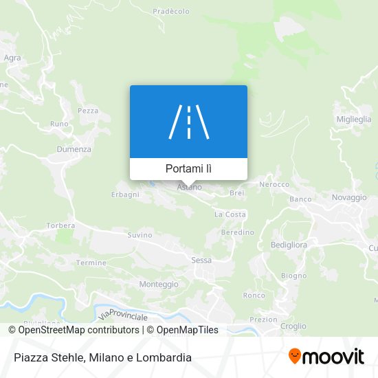 Mappa Piazza Stehle
