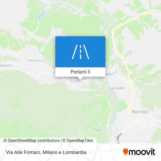Mappa Via Alle Fornaci