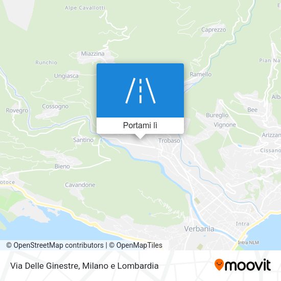 Mappa Via Delle Ginestre