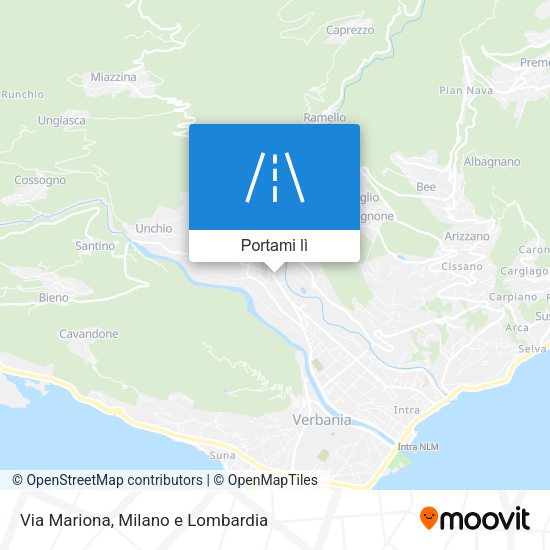 Mappa Via Mariona