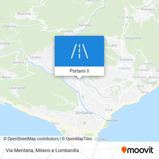 Mappa Via Mentana