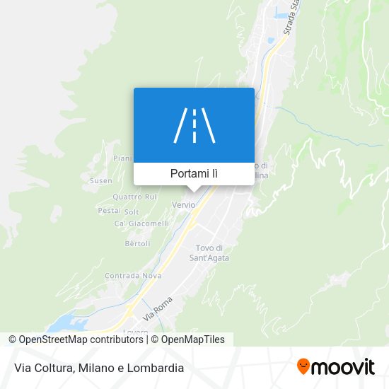 Mappa Via Coltura