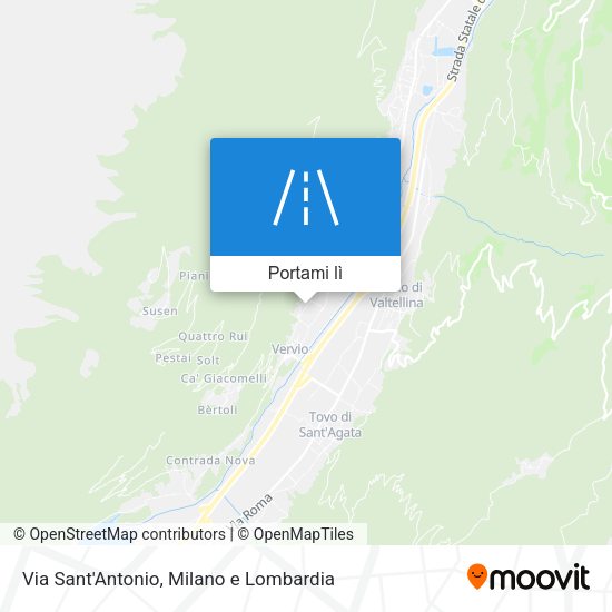 Mappa Via Sant'Antonio