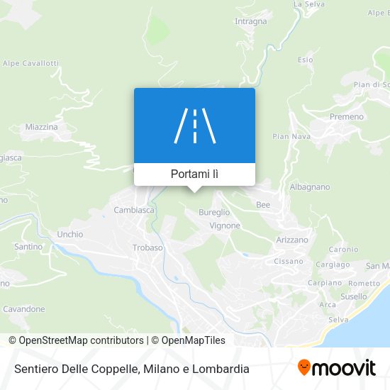 Mappa Sentiero Delle Coppelle