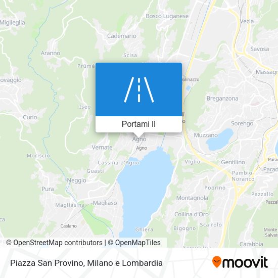 Mappa Piazza San Provino