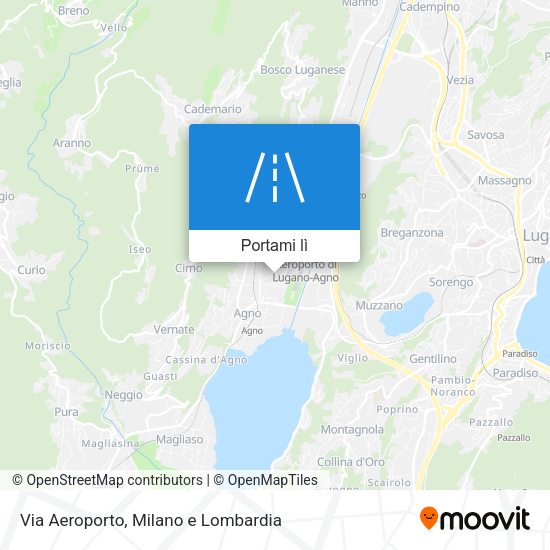 Mappa Via Aeroporto