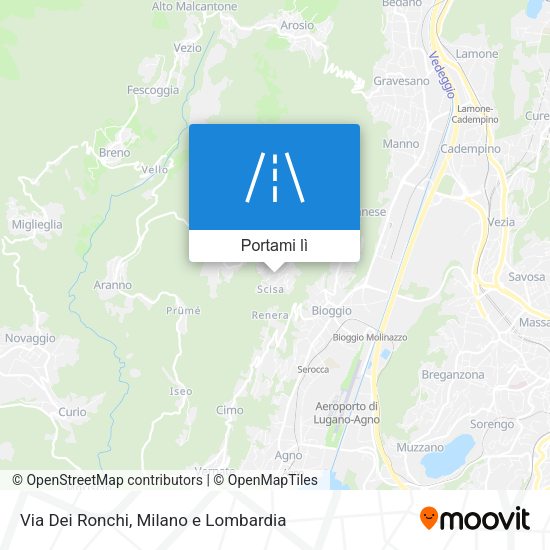 Mappa Via Dei Ronchi
