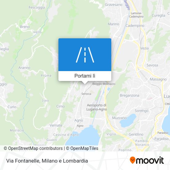 Mappa Via Fontanelle