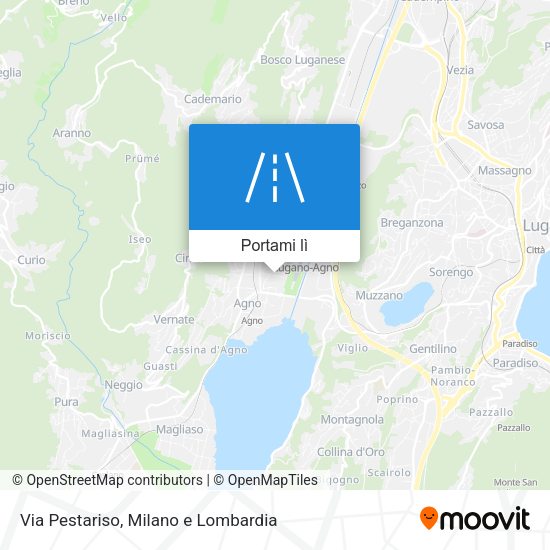 Mappa Via Pestariso