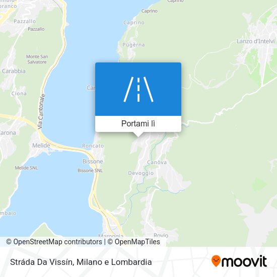 Mappa Stráda Da Vissín