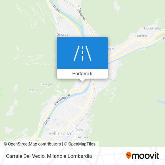 Mappa Carrale Del Vecio